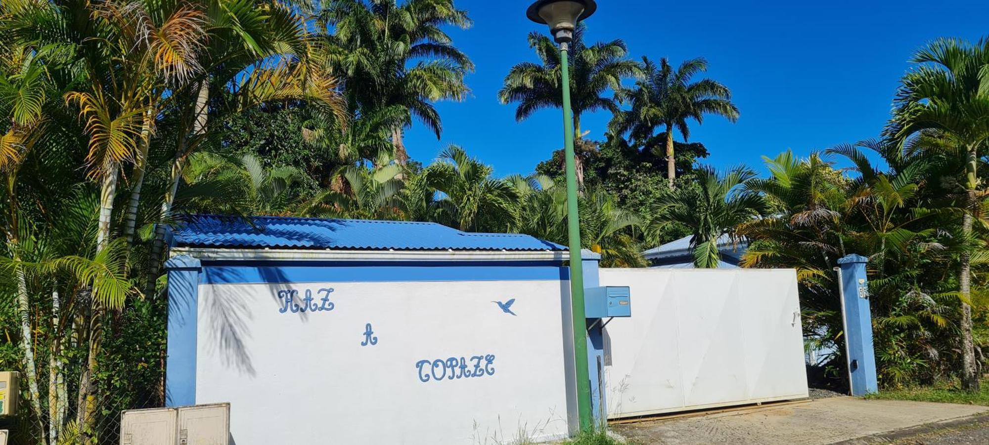 Gite Kaz A Topaze, Piscine, Jardin Tropical Sainte-Rose Extérieur photo